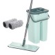 Bakeey Hand  Free Wringing Floor Cleaning Mop Wet Dry Usage Magic Automatic Spin Self Cleaning Lazy Mop Bucket