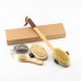 Natural Bristle Bath Brush Exfoliating Wooden Body Massage Shower Brush SPA Woman Man Skin Care Dry Body Brush