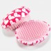 ABS Hair Brush Comb Pink Egg Round Shape Soft Styling Tools Heart Anti  Static Hair Brushes Detangling Comb Salon Hair Care Comb