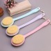 2 PCS Back Massage Bath Brush Nylon Brush Head Long Handle Bath Rubbing Brush  Blue