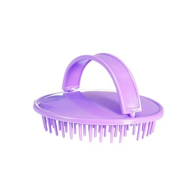 10 PCS Head Itching Massage Brush Household Scalp Cleaning Brush  Purple