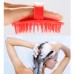 10 PCS Head Itching Massage Brush Household Scalp Cleaning Brush  Purple