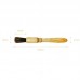 2 PCS Wooden Handle Coffee Grinding Brush Barbecue Brush Pig Bristle Cleaning Brush  Floral